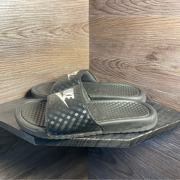 Nike slide sandals checkerboard black - Picture 4 of 7